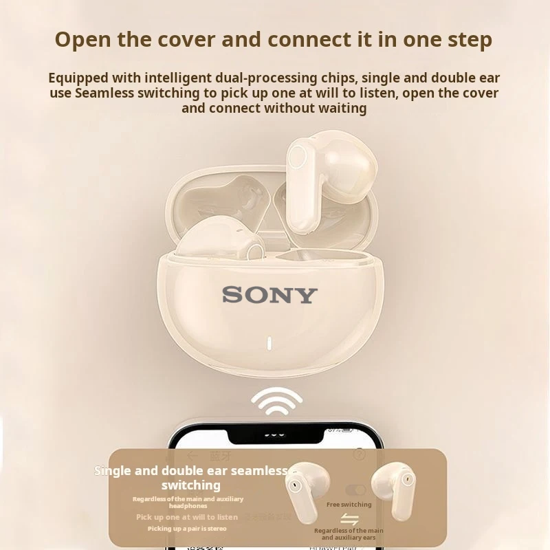 オリジナルソニー M21 Bluetooth ヘッドセット HiFI ステレオゲームイヤホンワイヤレススポーツイヤフォン Bluetooth ヘッドフォンマイク付き