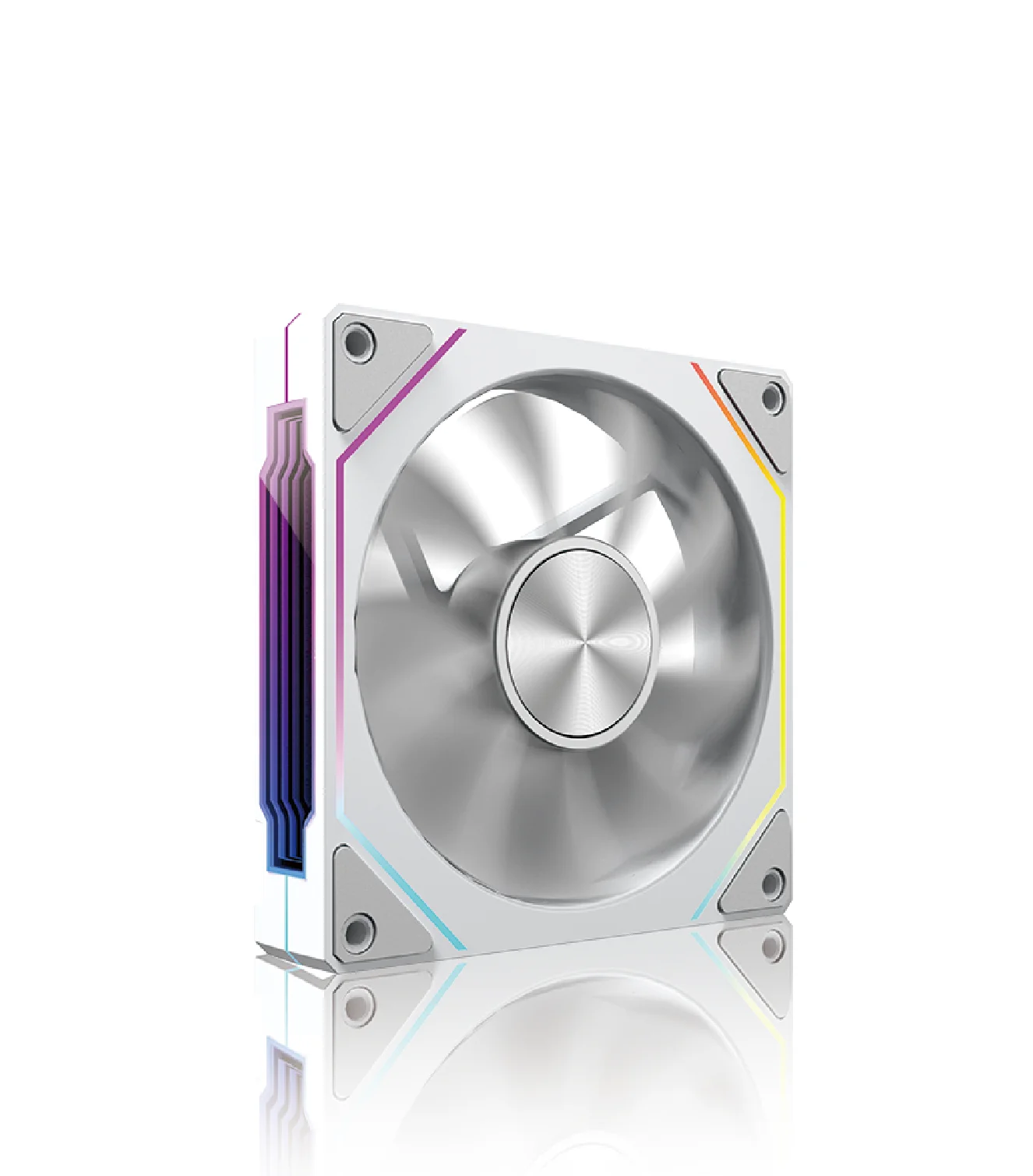 LDPCSJ OEM PRISM 5 PRO Computer Chassis Fan 12cm ARGB 4 Pin PWM Quiet Cooling Fan 12V Large Air Volume 45.2CFM/800-1600RPM