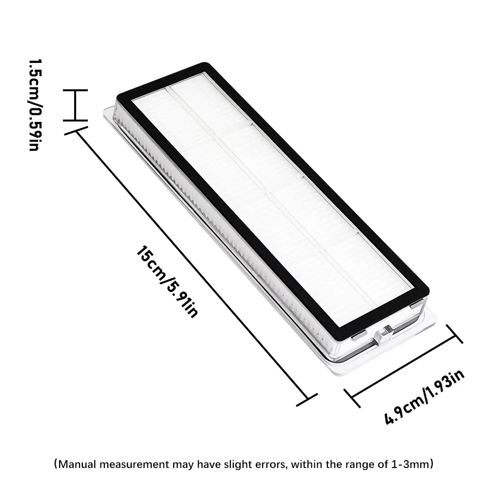 Hape Filter Part For Dreame L10S Ultra Filter Core For Xiaomi Robot Vacuum X20+ X10+ X20 Plus X10 Plus Replacement Filter