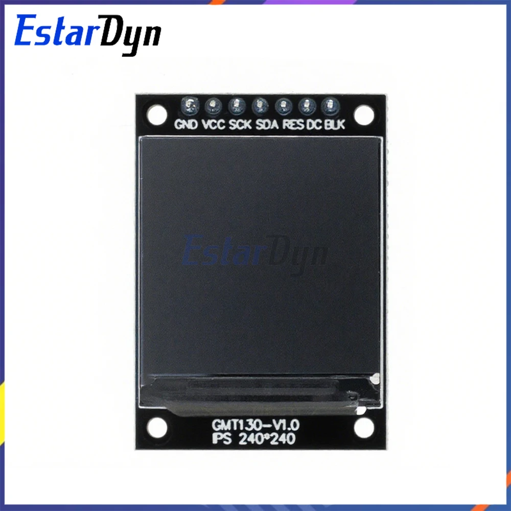 Módulo LCD a todo Color IPS 7P SPI HD 65K de 0,96/1,3 pulgadas ST7735 Drive IC 80*160 (no OLED) para Arduino