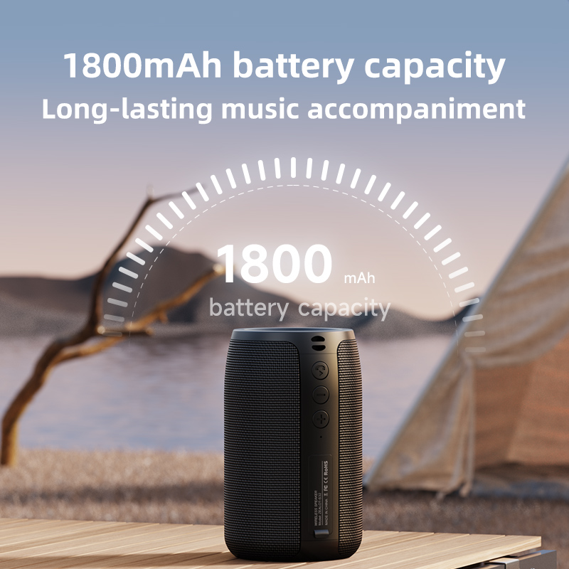 Zealot s32 alto-falante sem fio bluetooth mini alto-falante portátil do subwoofer da alta fidelidade com apoio tf da coluna do rádio de fm, tws, movimentação do flash de usb