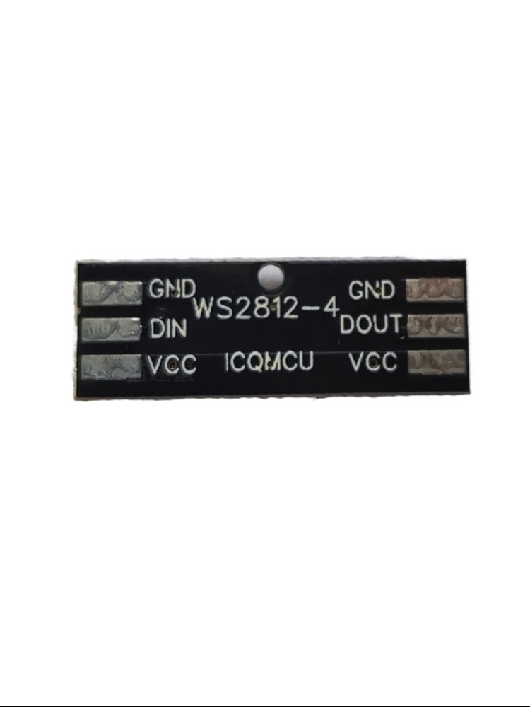 1PCS 4 bit WS2812 light bead module strip light bar full-color driving slide lamp development board module SCM