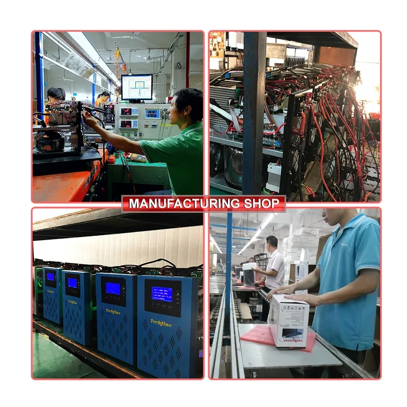 ผู้ผลิต Techfine ขาย 1500VA 900W Line Interactive UPS Modified Sine Wave Uninterruptible Power Supply