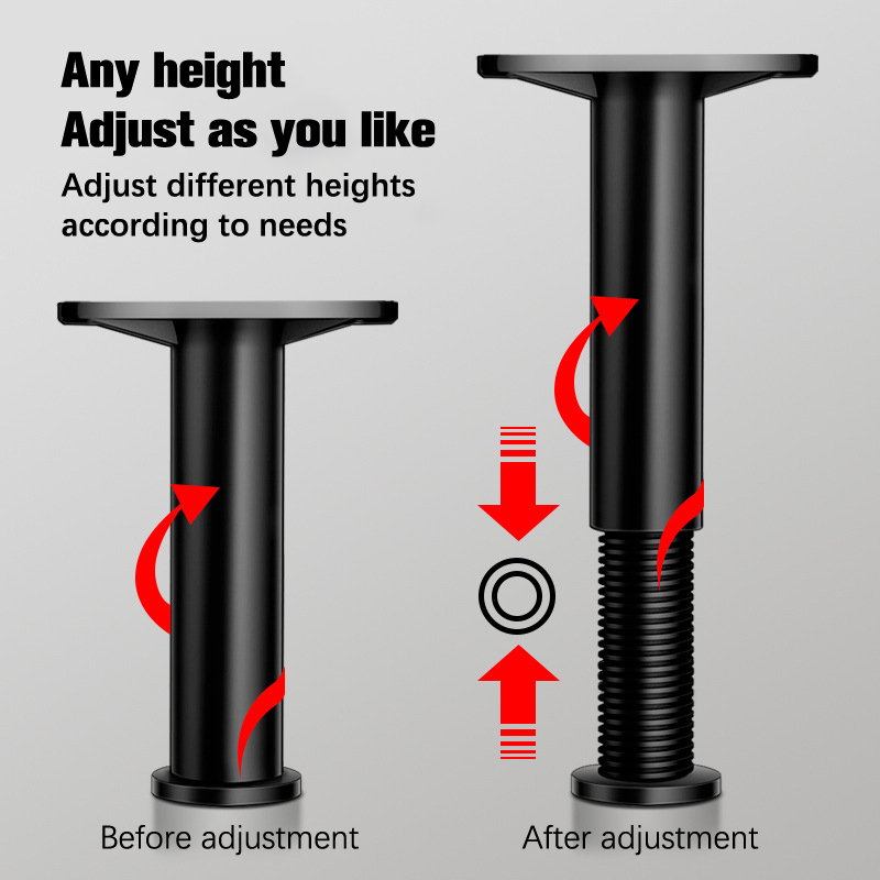 1 шт. Телескопический регулируемый кронштейн для поддержки кровати