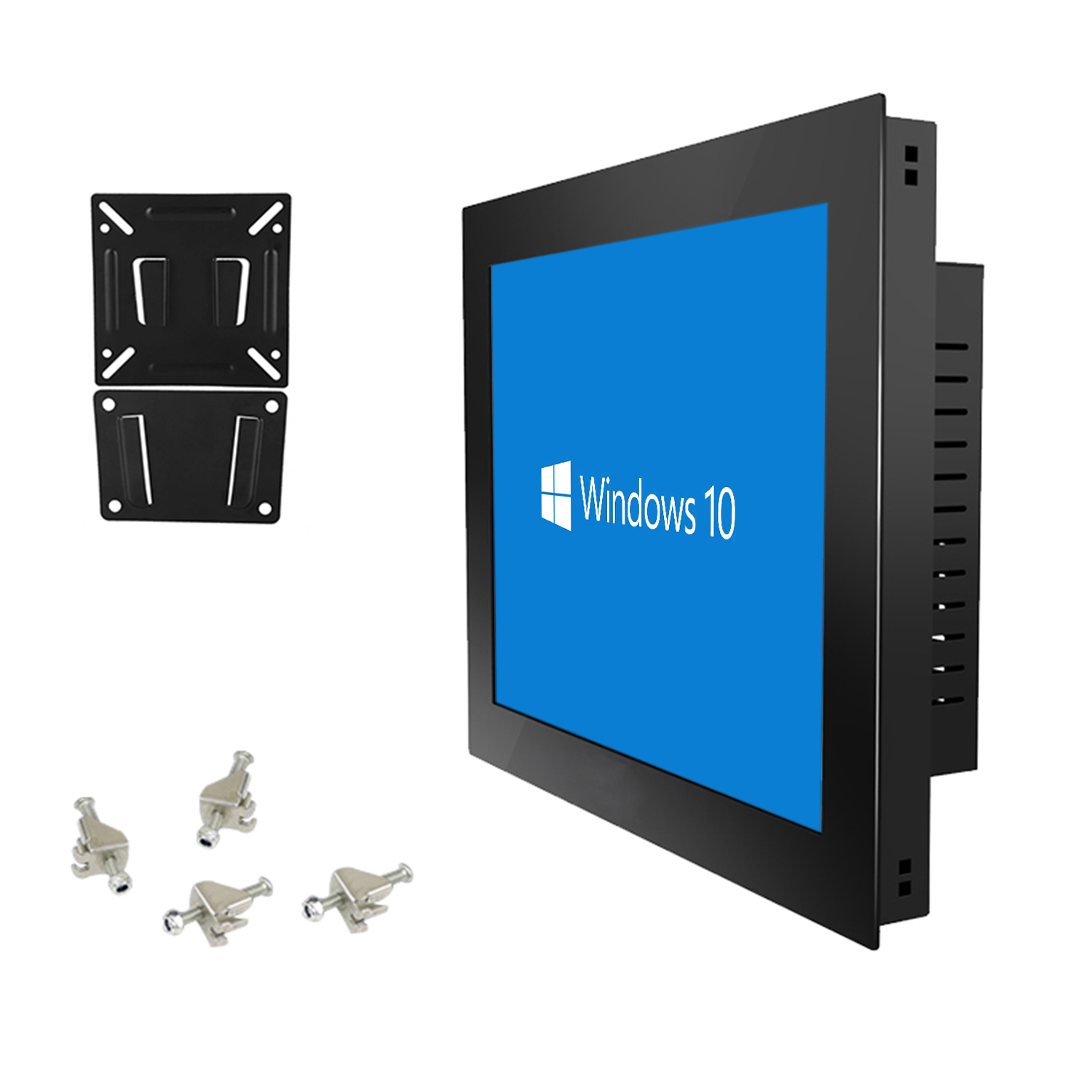 10 12 15 pollici industriale tutto in uno pc con touch screen resistivo tablet pannello computer wifi integrato per win10 pro 1024*768