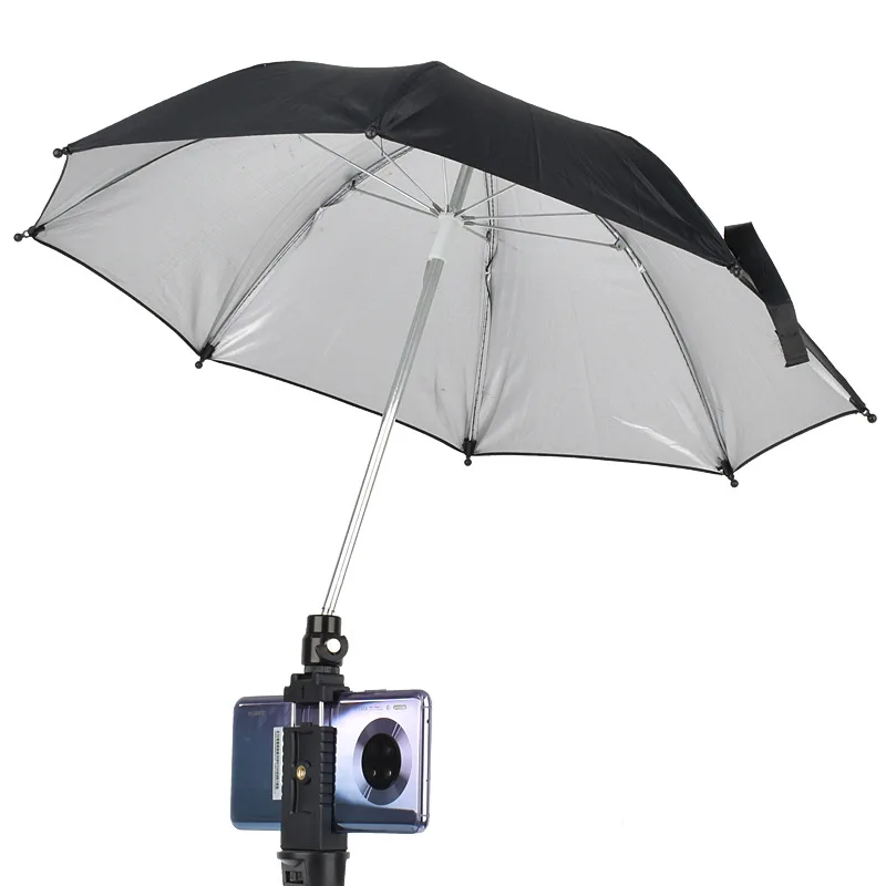 1 Máy Tính 50CM Màu Đen Máy Ảnh Dslr Dù Che Nắng Mưa Giá Đỡ Cho Tướng Camera Camera Chụp Ảnh Dù