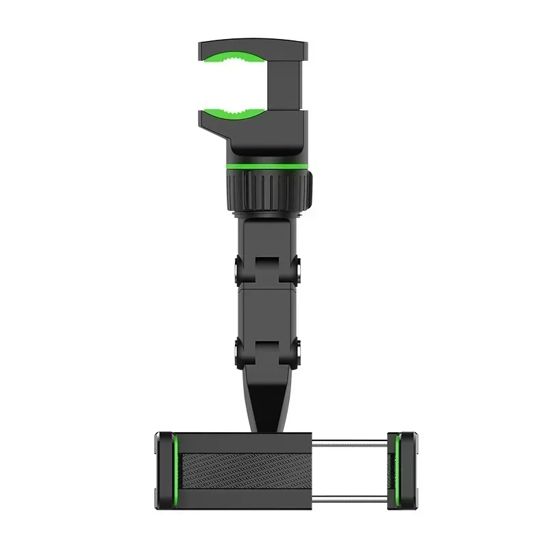 VIKEFON-soporte Universal giratorio de 360 grados para teléfono de coche, soporte multifuncional para espejo retrovisor de coche, Clip para asiento, soporte para teléfono móvil