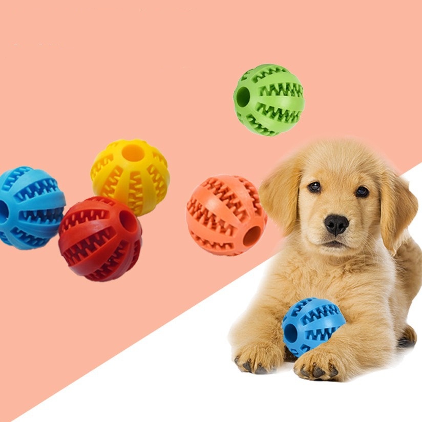 Cross-border pet dog leakage toy balls, teething puzzles, anti-boring and biting training toys