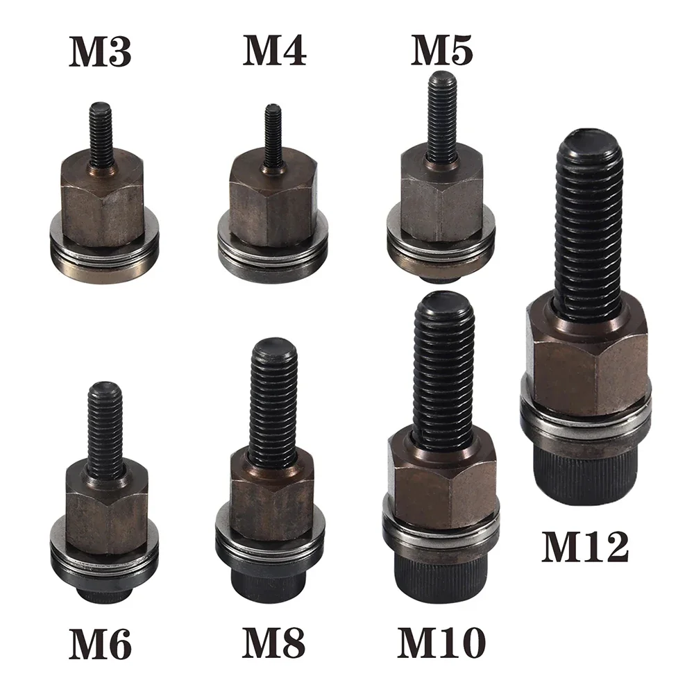 Conjunto de pistola de porca de rebite portátil (M5/M6/M8) - Ferramenta de rebitador manual com porcas para instalação rápida, metalurgia e reparos de máquinas