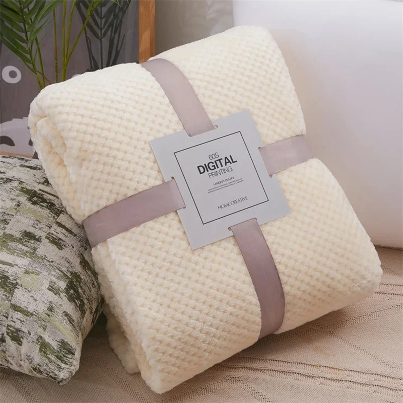 Addensare Coperta per bambini Trapunta in morbido pile per neonato Swaddle Wrap Accessori per biancheria da letto per bambini Coperta per divano Copertura per passeggino Regalo per bambini