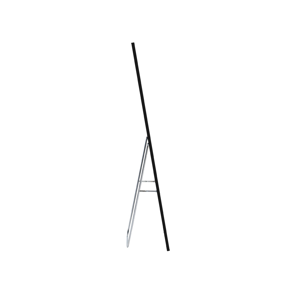 150cm Black Slim Frame Freestanding Wall Mounted Mirror