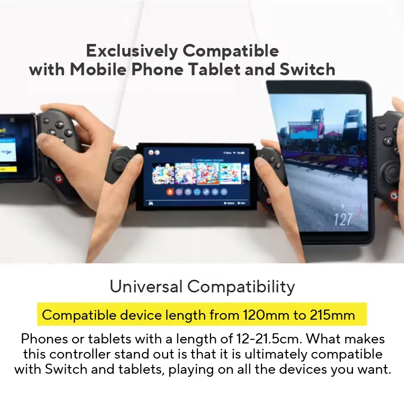 GameSir G8 Plus G8 + Bluetooth-геймпад, мобильный контроллер с джойстиком с эффектом Холла для NS, ПК, Android, телефона Cloud Gaming, на заказ