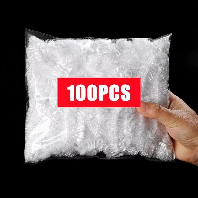 Copertura per alimenti usa e getta Coperchi per alimenti elastici in plastica per uso alimentare Sacchetti avvolgenti Borsa per frigorifero per frutta e verdura