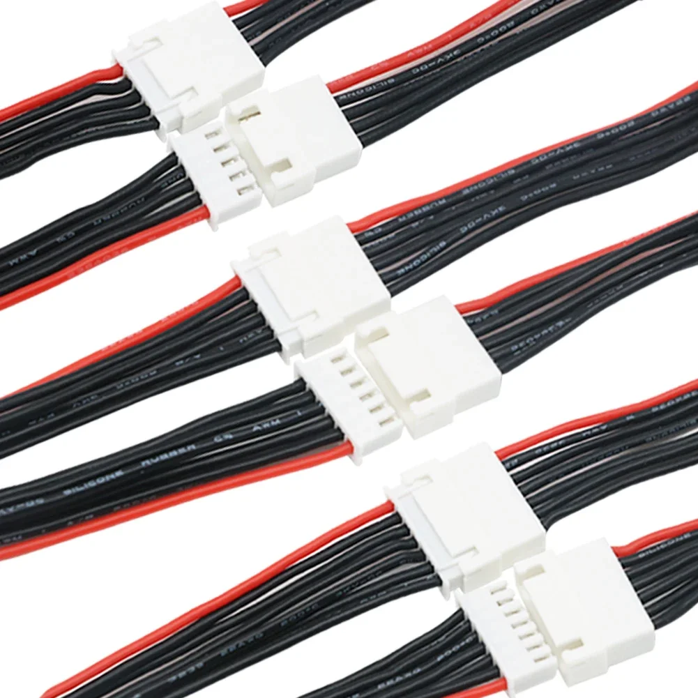 5 шт./лот JST-XH 1S 2S 3S 4S 5S 6S 20 см 22AWG Lipo Balance Wire Удлинитель зарядного кабеля Шнур для зарядного устройства RC Lipo