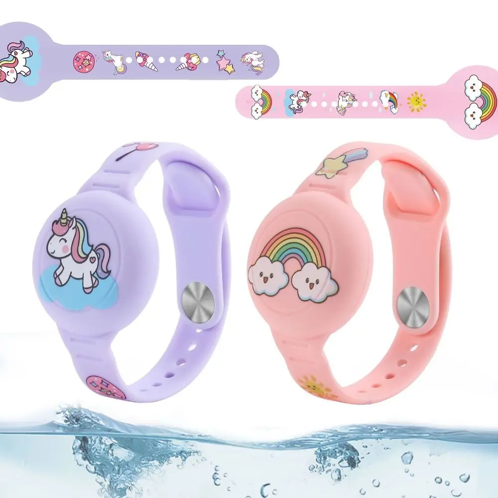 Impermeável Apple Airtag Suporte para Crianças, Pulseira de Silicone, Pulseira Case, Watch Band para Crianças, Novo