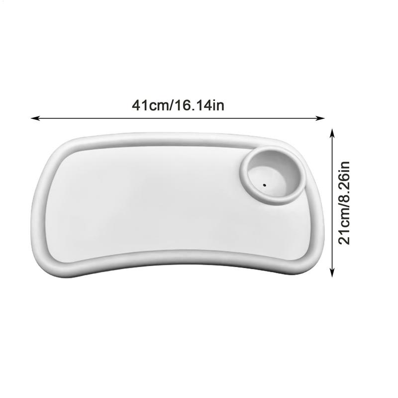 Snack Tray For Pushchair Reusable Stroller Snack Tray Multi-Functional Safe Pram Tray Pushchairs Prams & Accessories Easy-Clean