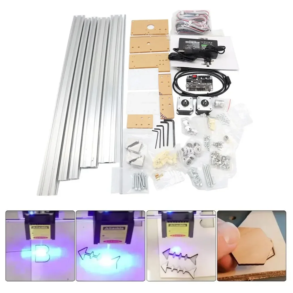 6550 Laser Engraver 15W CNC Laser Engraving Machine Work Area 65cm*50cm Wood Router Machine with Offline Controller