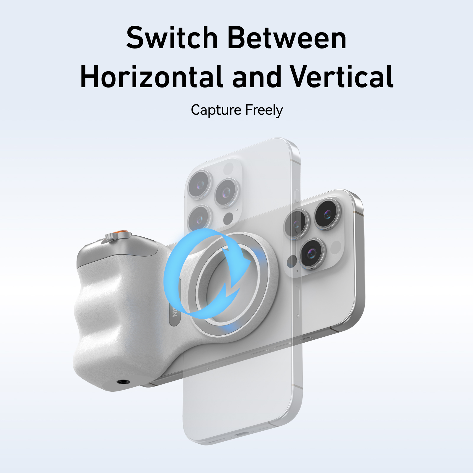 TELESIN Magnetische telefooncamera Schieten Handgreep Telefoonhouder Schiethulp Afstandsbediening Handvat voor Iphone HUAWEI SAMSUNG Telefoon