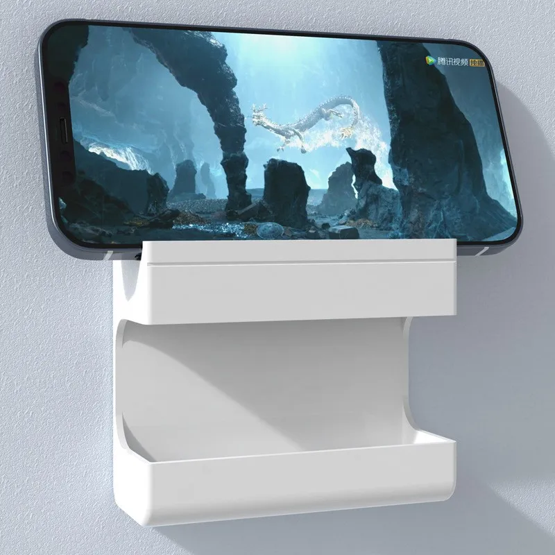 Multi-functional Wall-mounted Organizer for Remote Controls and Mobile Phones Multi-functional Wall-mounted Organizer for Remote