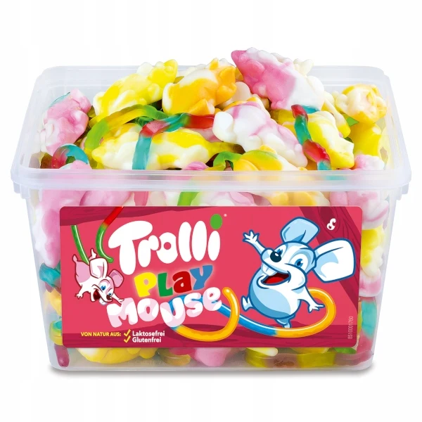 Żelki Playmouse 75szt 1,2kg - Trolli
