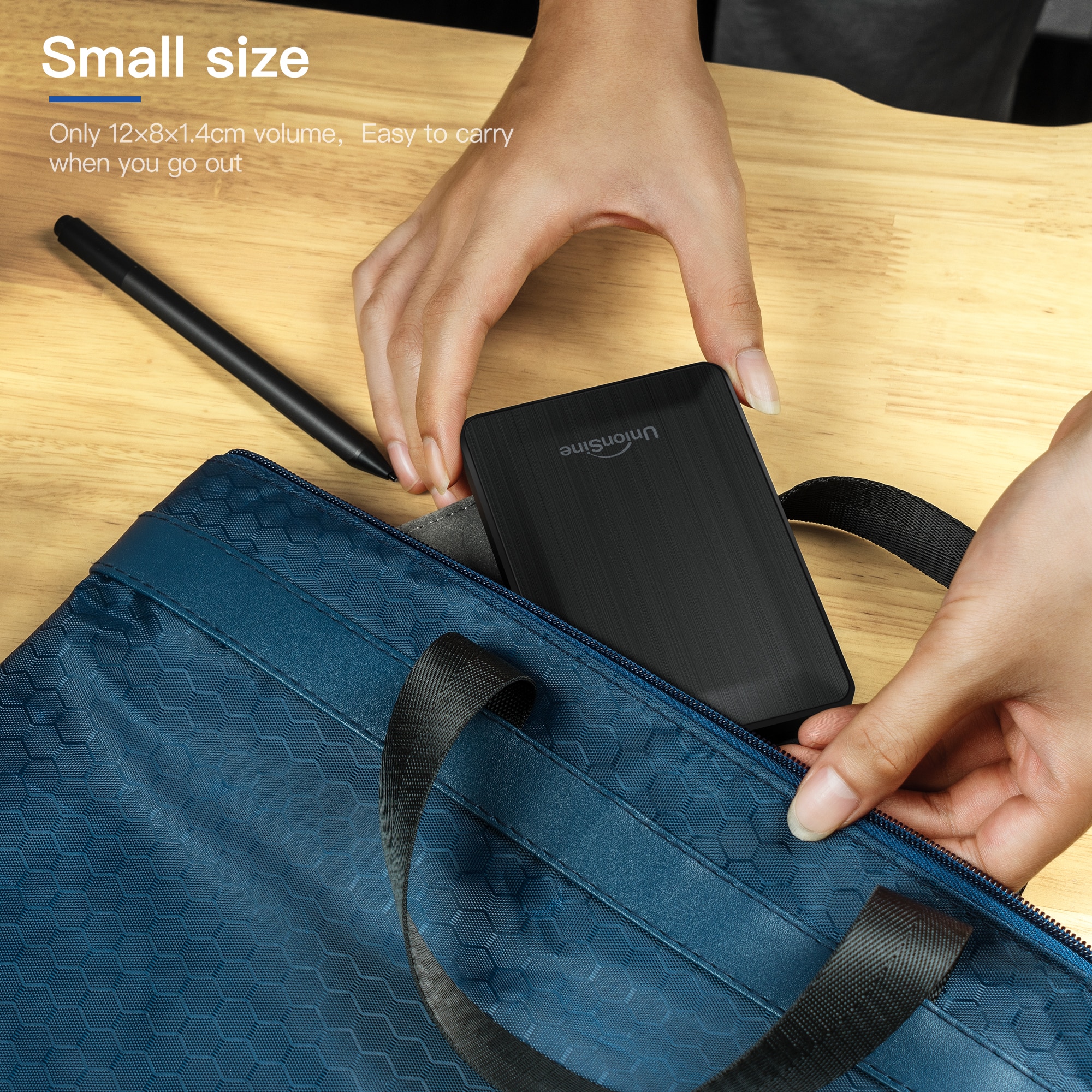 UnionSine-Disque dur externe HDD portable, 2.5 pouces, 250 Go, 320 Go, 500 Go, 1 To, USB 3.0, compatible avec PC, Mac, ordinateur de bureau, MacPle