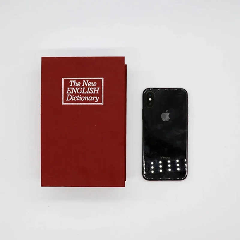 Kreativer Buchsafe, englisches Wörterbuch, Buchsafe, Aufbewahrungsbox, sichere Sicherheit, versteckter Safe, dekoratives Buch