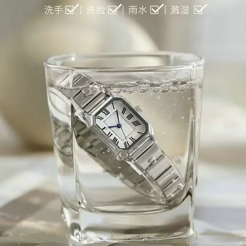 Dropshipping, reloj de cuarzo de lujo Para Mujer, reloj de pulsera con correa de acero inoxidable a la moda informal, Relojes Para Mujer, regalos Para Mujer