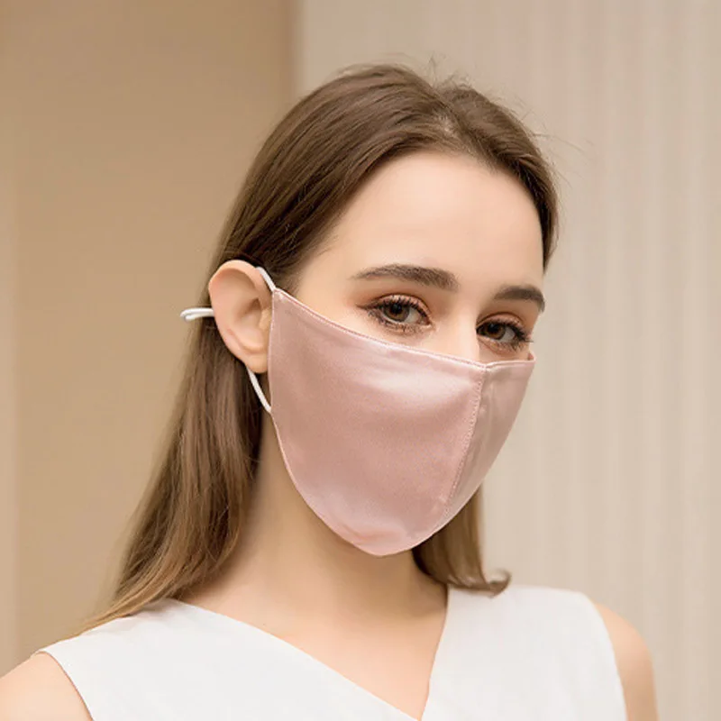 Winsleter, 100 % echte Seide, Sonnenschutzmaske, Damen, solide, dünne, vielseitige, täglich verstellbare Maske, 2025, Frühling, Sommer, neu, A4D925CC