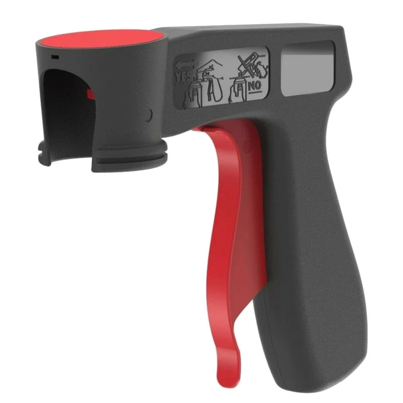1 STKS Polijsten Verfspuitpistool Adapter Instant Aerosol Trigger Handvat Plastic Universele Herbruikbare Auto's Onderhoud Zorg Tool