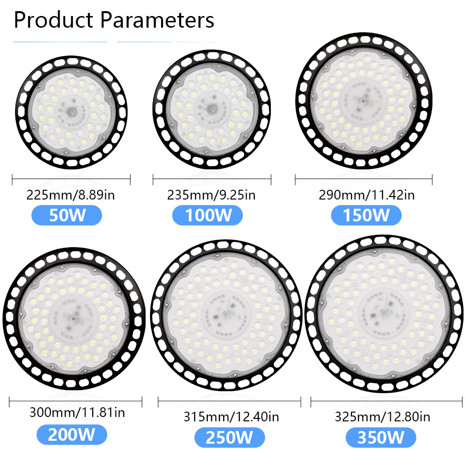 超高輝度UFO型LEDランプ,防水,商業産業市場,倉庫,ガレージ,ワークショップ,100 W, 150 W, 200W