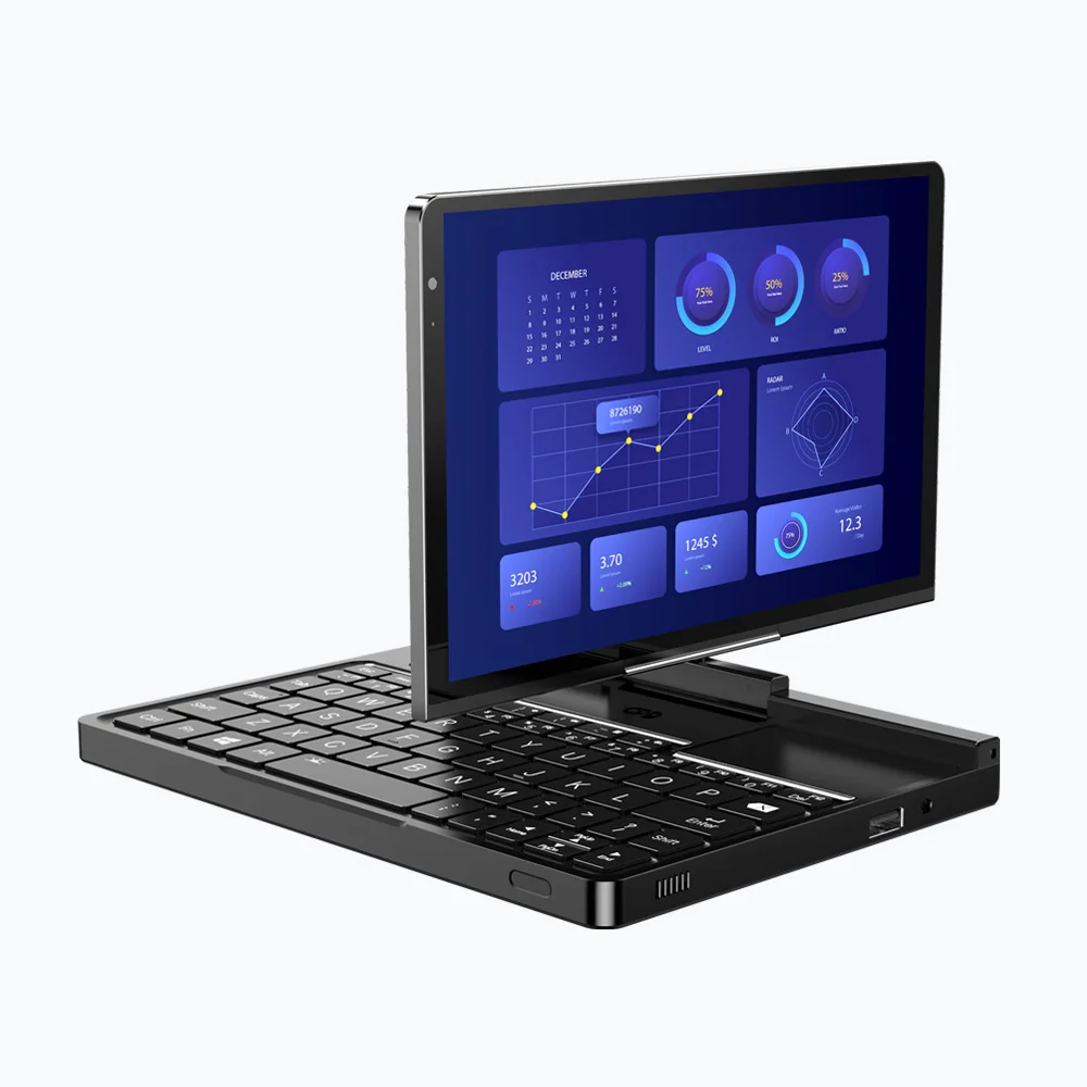 GPD Pocket 4 RAM 16GB 32GB 1TB 2TB SSD ฮาร์ดดิสก์ Windows 11 บ้านแล็ปท็อปโน้ตบุ๊ค Mini PC แบบพกพาหน้าจอสัมผัส