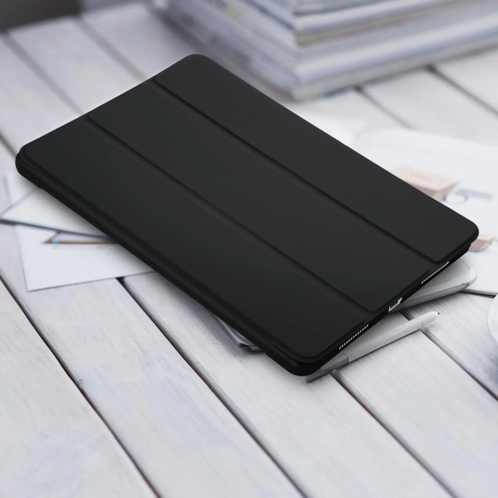 Funda para Lenovo Tab M11 2024 11 pulgadas TB330FU TB330X TPU con encendido/apagado automático cierre de soporte abatible cubierta inteligente para Xiaoxin Pad 2024