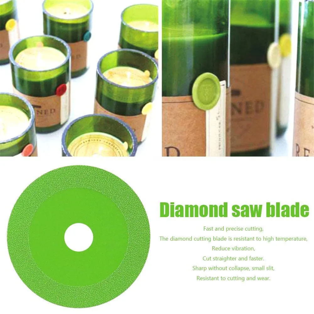 φ115/125มม.x 22.23มม.แผ่นตัดกระจกเพชรหินอ่อนใบเลื่อยกระเบื้องเซรามิคหยกพิเศษขัดใบมีดตัดSharp Brazing