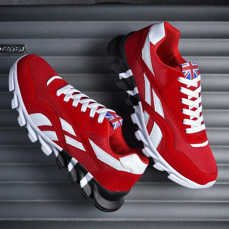 Sapatos masculinos leves respiráveis sapatos antiderrapantes respiráveis tênis de corrida para homem 36-48 tamanho grande tênis drop-shipping