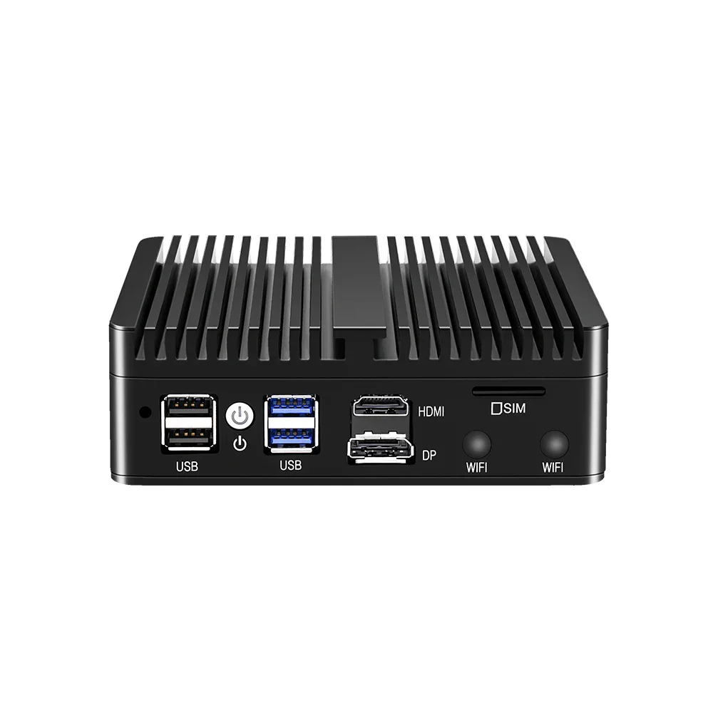 Topton 12th Gen Alder Lake N150 Soft Router N5105 N6415 N6210 4*2.5G LAN pfSense Firewall Appliance ESXI AES-NI Fanless Mini PC