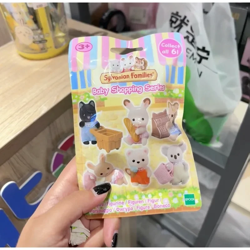 Sylvanian ครอบครัว Ternurines ของเล่นสาวตัวเลขของเล่นเด็ก Calico Critters อะนิเมะเด็กน่ารักเทศกาลช้อปปิ้ง Blind กระเป๋า