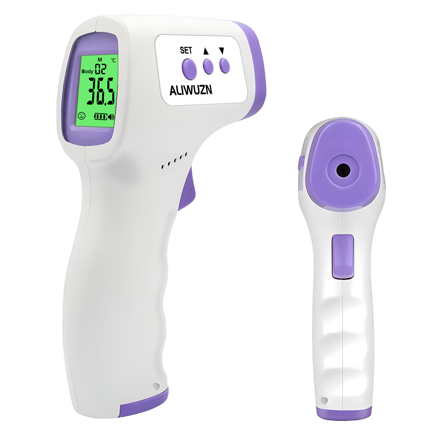 Termometro a infrarossi per febbre medica Termometro laser digitale senza contatto Termometro per misurazione della temperatura della fronte per bambini e adulti