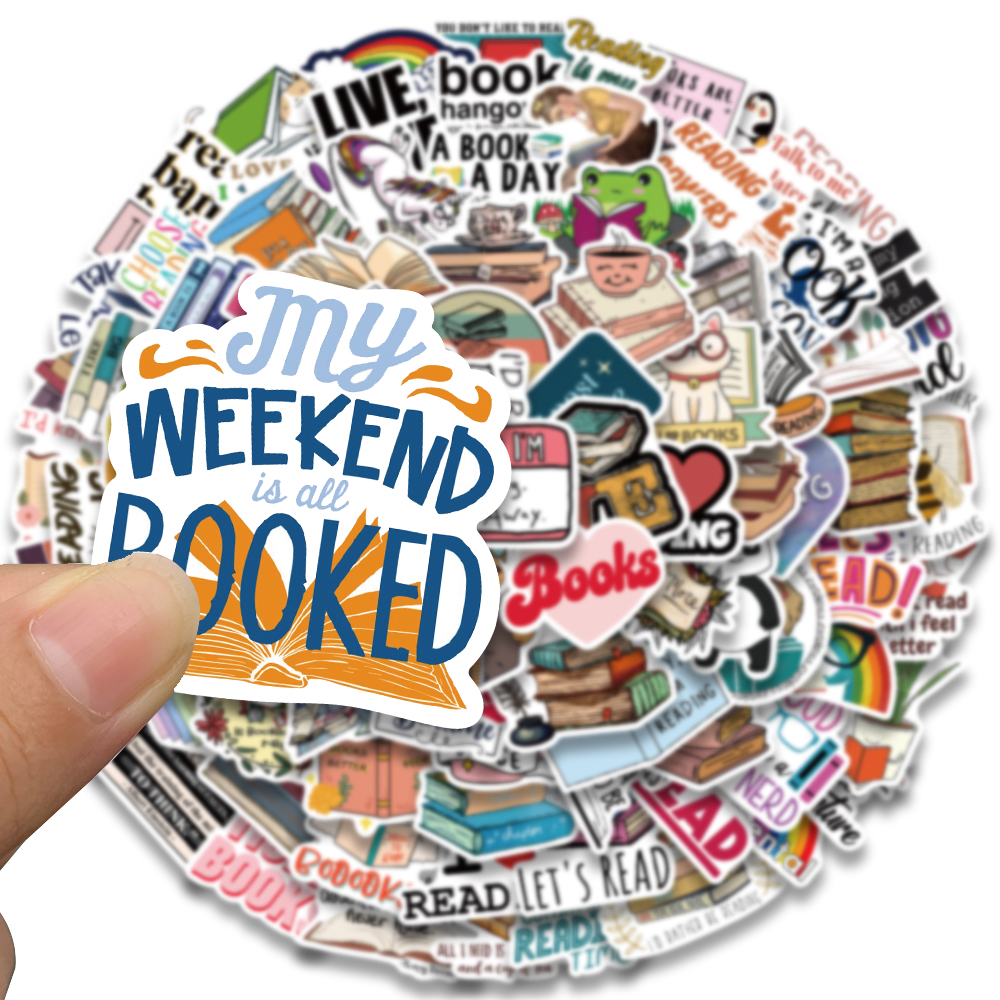 50PCS Smutty Dark โรแมนติก Bookish Spice Reader สาวการ์ตูน Booktok สติกเกอร์ความงามรถ Kindle Ipad โทรศัพท์แล็ปท็อปไดอารี่สติกเกอร์