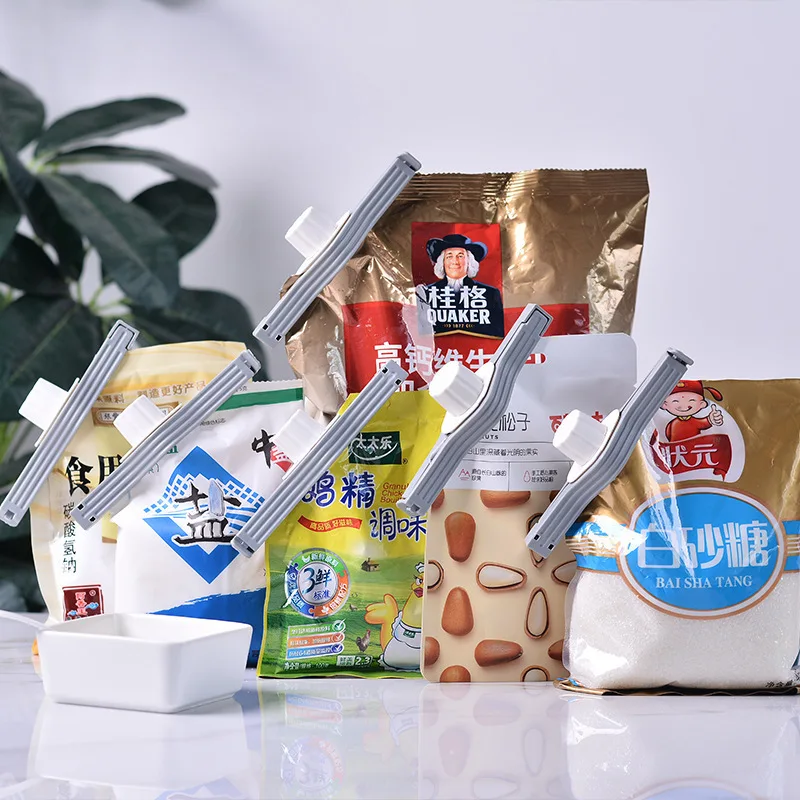 Clip per sigillare la cucina Tappo a vite Borsa per condimenti Latte in polvere Sale Snack Accessorio per gadget per la conservazione degli alimenti
