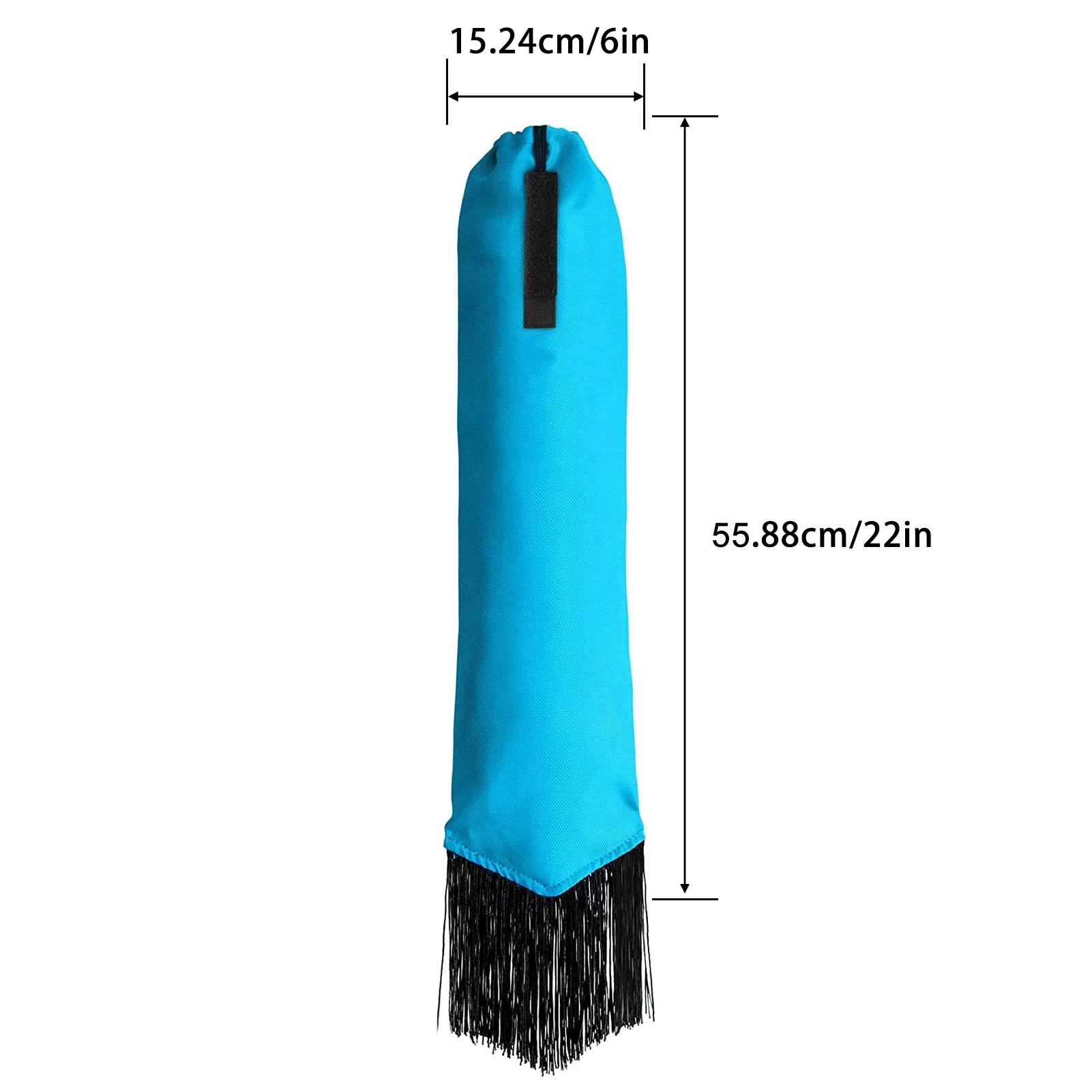 Sac de queue de cheval Durable, sac de rangement de queue de cheval étanche avec frange, fournitures d'élevage de chevaux