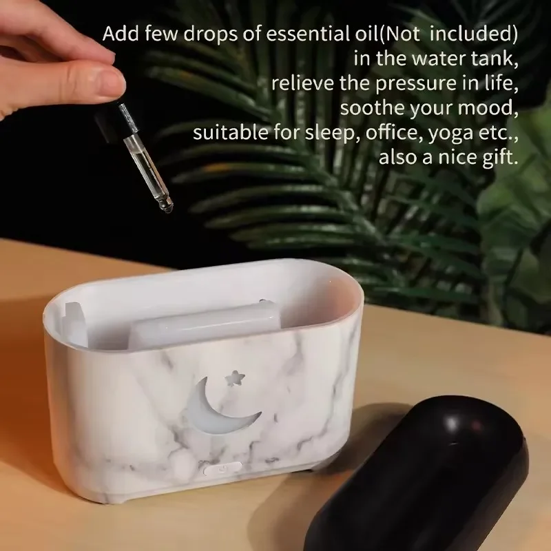 Umidificatore di olio essenziale con lampada calda di vendita calda con diffusore di aromi di fiamma musicale ad ultrasuoni personalizzato OEM più venduto