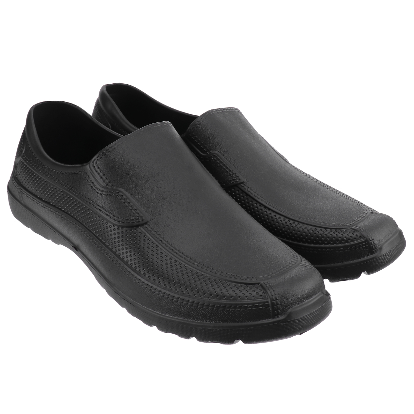 EVA-Schuhe, rutschfest, verschleißfest, Kochschuhe, leicht, bequem, für die Küche, ölbeständige Schuhe (41 Code, Schwarz)