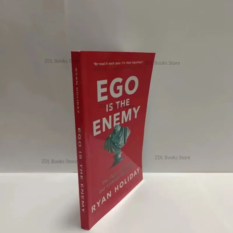 EGO IS THE ENEMY ライアン・ホリデー著ペーパーバック小説 # ニューヨーク・タイムズのベストセラー本 1 冊