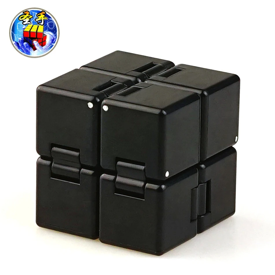 Mới Vô Cực Khối Người Lớn Antistress Thư Giãn Đồ Chơi Sáng Tạo Gấp Gọn Hình Khối Trẻ Em Giáo Dục Mini Xếp Hình Có Trong Hộp Đồ Chơi