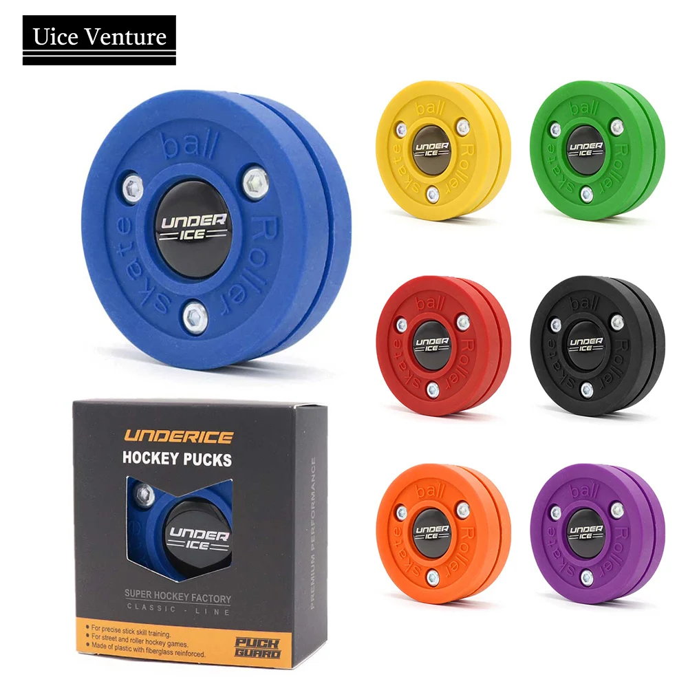 Eishockey Puck Wiederverwendbare Green Biscuit Ersatz Hockey Training Puck Street Hockey Roller Eis Sport Zubehör