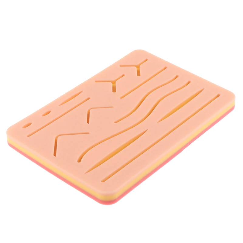 Kit per l'addestramento alla sutura chirurgica del pad per il funzionamento della pelle Kit per la pratica della sutura dell'anatomia Accessori per traumi per studenti di medicina