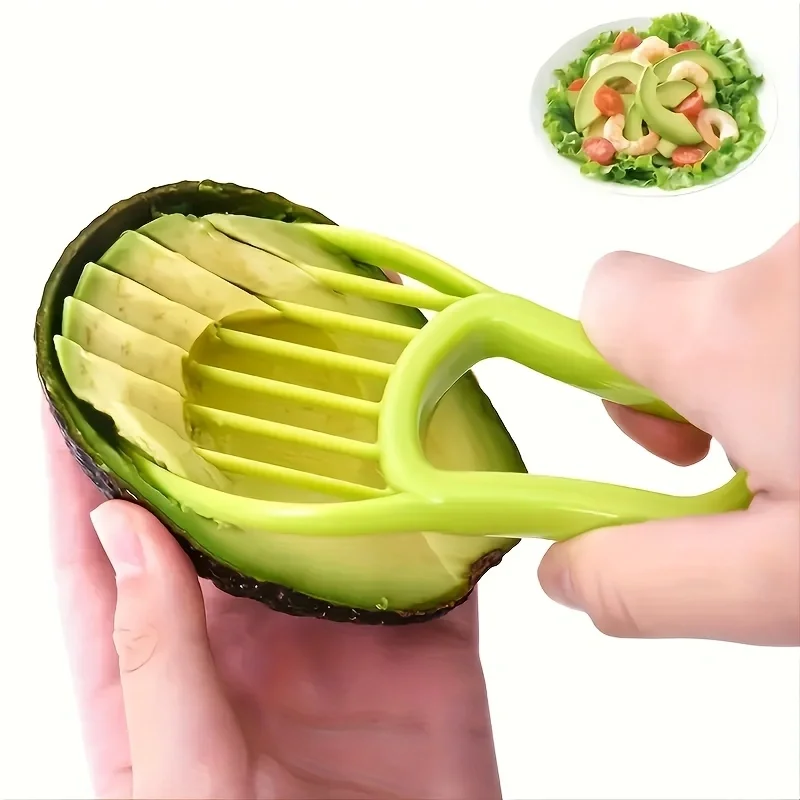 Multifunctionele 3-in-1 avocadosnijder, buitenhuis keuken campingaccessoires gereedschap