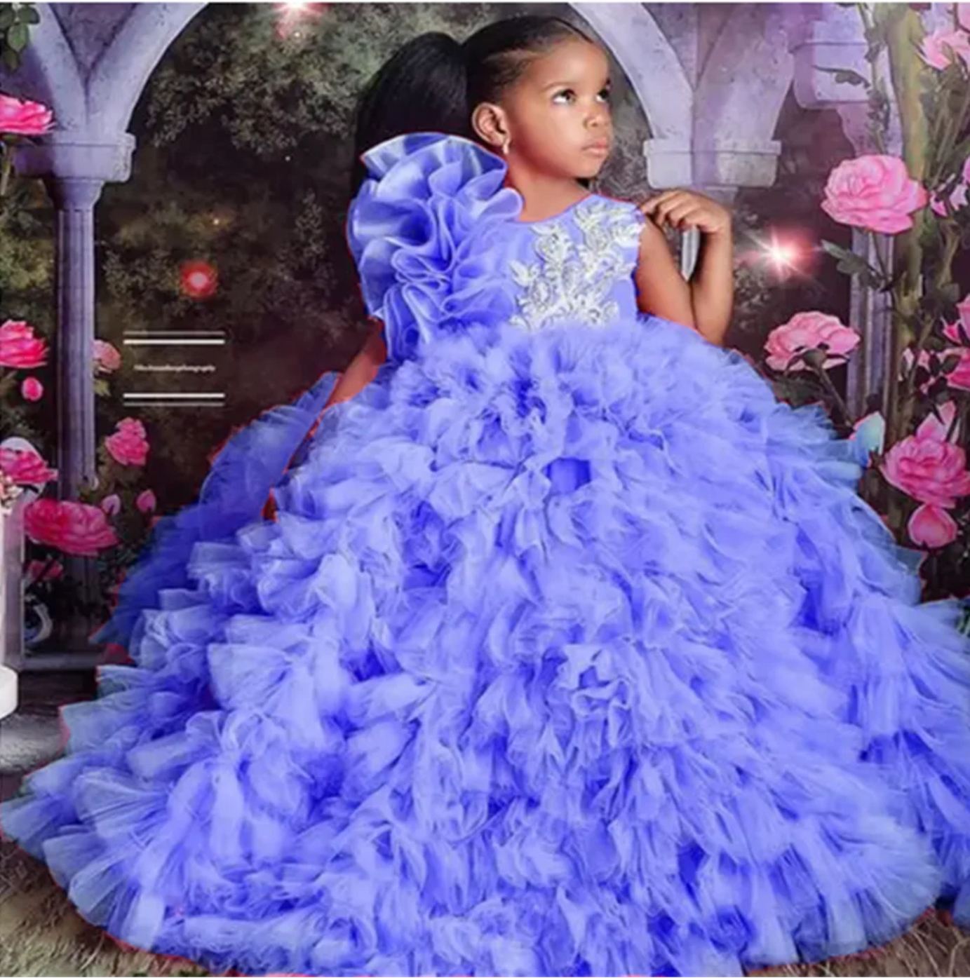 Robe de demoiselle d'honneur sur mesure pour mariage, robe de reconstitution historique, robe de soirée d'invité, col rond, princesse, fête d'anniversaire