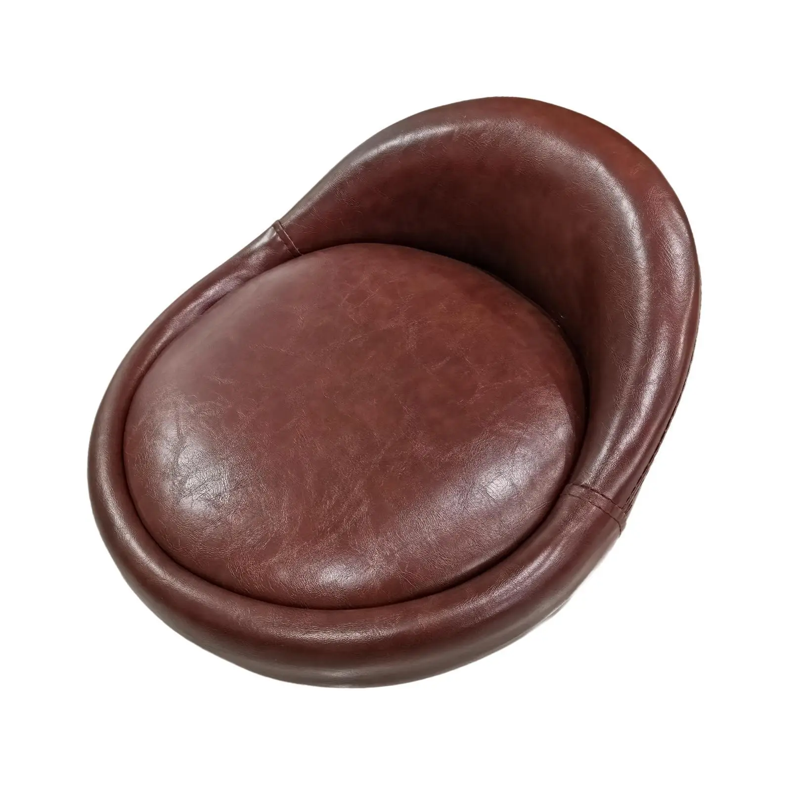 Barstool Replacement Seat Cushion Easy to Install Bar Stool Replacement Seat Top PU Leather for Club Bar Store Restaurant Salon