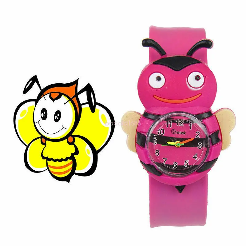 Reloj de pulsera Digital de dibujos animados para niños, pulsera electrónica de silicona, a la moda